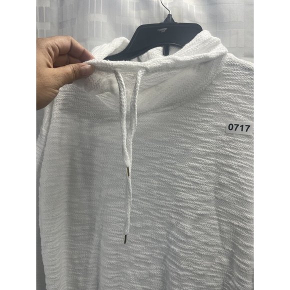 Jones New York Signature Womens Sweater Color White Size S Pullove Cowl Neck - Picture 9 of 10